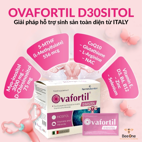 Thực Phẩm Bảo Vệ Sức Khoẻ OVAFORTIL D30SITOL