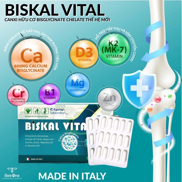 Thực Phẩm Bảo Vệ Sức Khỏe BISKAL VITAL